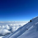 High snowy mountains  screen for extension Chrome web store in OffiDocs Chromium