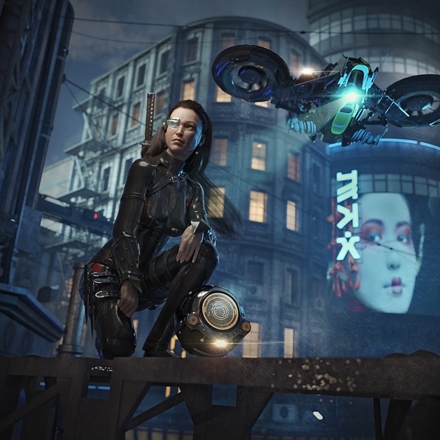 Free download high tech sci fi science fiction free picture to be edited with GIMP free online image editor