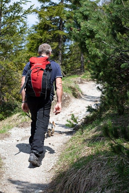 Muat turun percuma Hiking Person Hike - foto atau gambar percuma untuk diedit dengan editor imej dalam talian GIMP