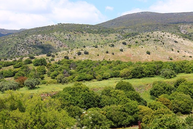 Free download Hills Mountains Green -  free photo or picture to be edited with GIMP online image editor