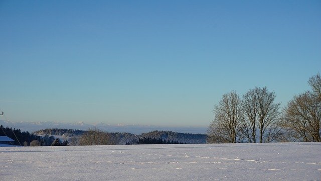 Free download Hills Winter Snow -  free photo or picture to be edited with GIMP online image editor