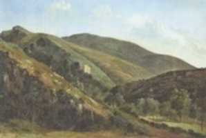 Free download Hilly Landscape with Sheep free photo or picture to be edited with GIMP online image editor