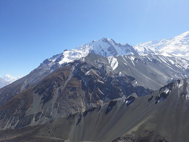 Free download Himalayas Mountain Nepal -  free photo or picture to be edited with GIMP online image editor