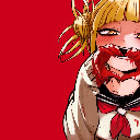 Himiko Toga My Hero Academia Anime Theme  screen for extension Chrome web store in OffiDocs Chromium