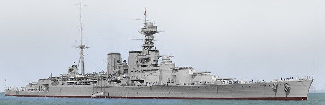 Unduh gratis Hms Hood Photo History - foto atau gambar gratis untuk diedit dengan editor gambar online GIMP