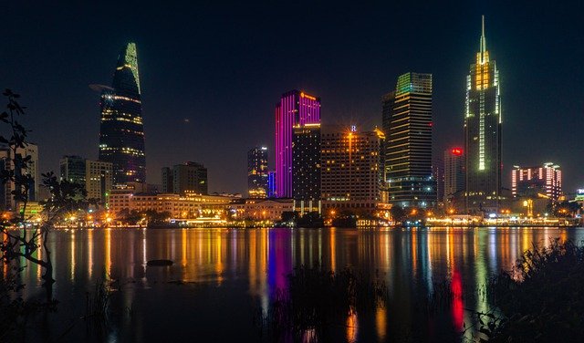 Free graphic ho chi minh city river evening to be edited by GIMP free image editor by OffiDocs