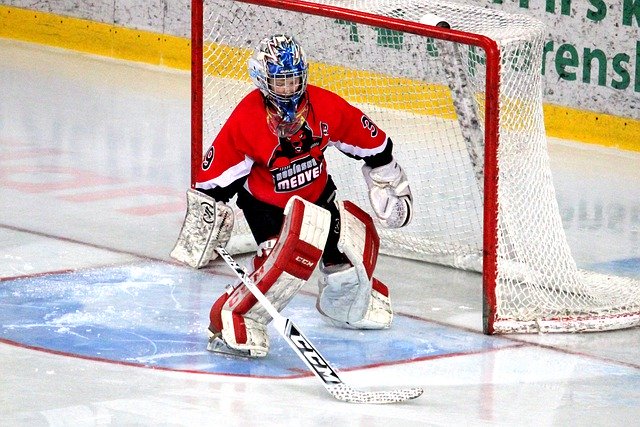 Скачать бесплатно Hockey Goalkeeper Sport - бесплатное фото или изображение для редактирования с помощью онлайн-редактора GIMP