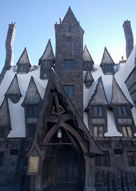 Free download Hogwarts Universal Studios Castle -  free photo or picture to be edited with GIMP online image editor