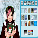Holiday avatar creator  screen for extension Chrome web store in OffiDocs Chromium