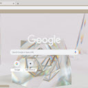 Holographic Triangles  screen for extension Chrome web store in OffiDocs Chromium