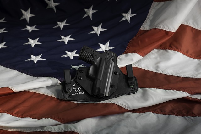 Free download holster gun pistol flag weapon free picture to be edited with GIMP free online image editor