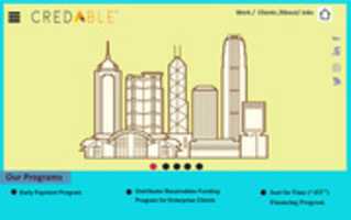 Free download Home page prototype CREDABLE free photo or picture to be edited with GIMP online image editor