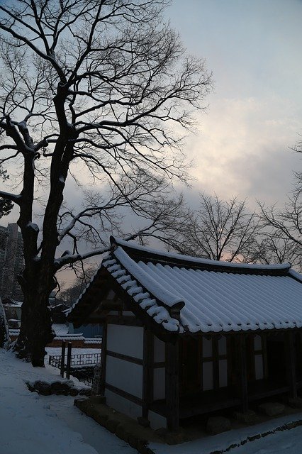 Descărcare gratuită Home Snow Winter - fotografie sau imagine gratuită pentru a fi editată cu editorul de imagini online GIMP