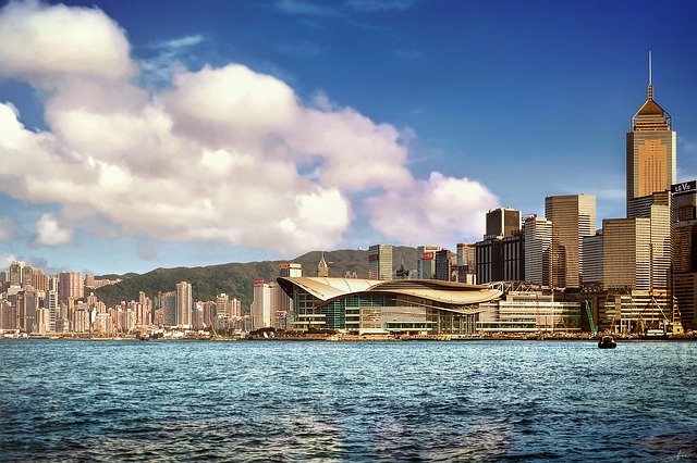 Download grátis de Hong Kong City Cityscape - foto ou imagem grátis para ser editada com o editor de imagens online GIMP