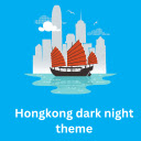 Hongkong dark night theme  screen for extension Chrome web store in OffiDocs Chromium