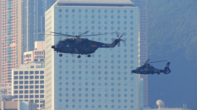 Gratis download hongkong helikopter leger aziatische gratis foto om te bewerken met GIMP gratis online afbeeldingseditor