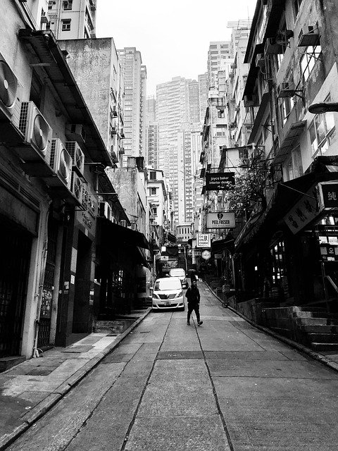 Free download Hong Kong Road City -  free free photo or picture to be edited with GIMP online image editor