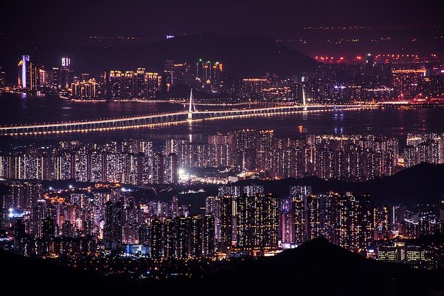 Template Photo Hong Kong Shenzhen Bridge -  for OffiDocs