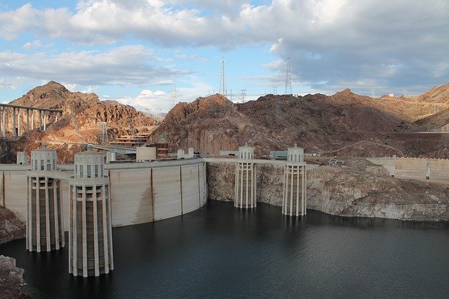 Muat turun percuma Hoover Dam Colorado River Nevada - foto atau gambar percuma untuk diedit dengan editor imej dalam talian GIMP