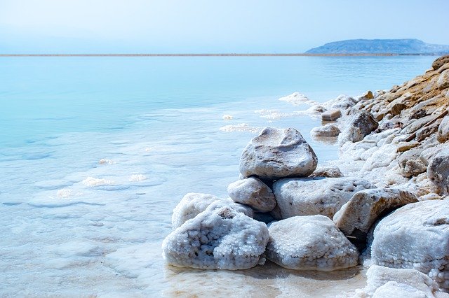 Muat turun percuma Horizon Dead Sea Israel - foto atau gambar percuma untuk diedit dengan editor imej dalam talian GIMP