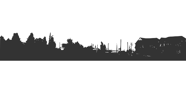 Darmowe pobieranie Horyzont Domy Drzewa - Darmowa grafika wektorowa na Pixabay darmowa ilustracja do edycji za pomocą GIMP darmowy edytor obrazów online