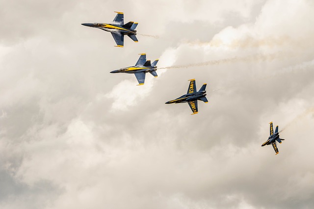 Free download hornet f18 bluegngels airshow free picture to be edited with GIMP free online image editor