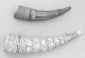 Free download Horn (Oliphant) with Leather Case free photo or picture to be edited with GIMP online image editor