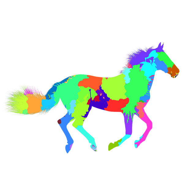 Free download Horse Animal Painted -  free illustration to be edited with GIMP free online image editor