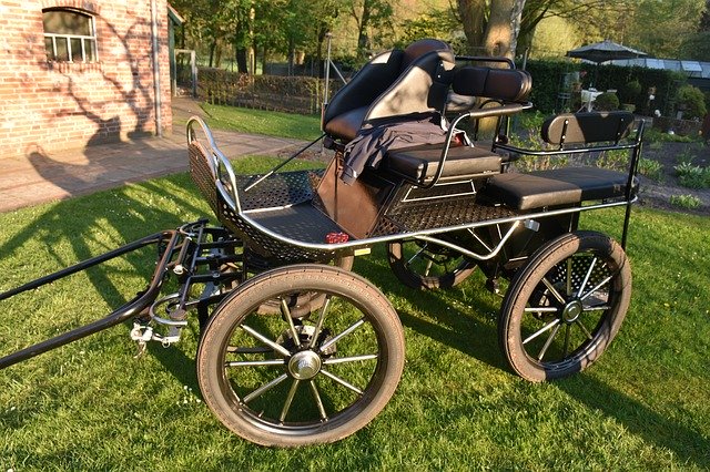 Free download Horse Drawn Carriage Without -  free photo or picture to be edited with GIMP online image editor