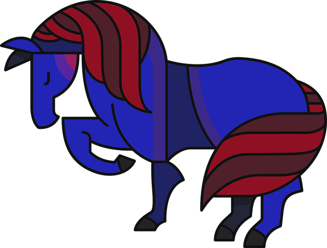 Kostenloser Download von Horse Evil Red - kostenlose Illustration zur Bearbeitung mit dem kostenlosen Online-Bildeditor GIMP