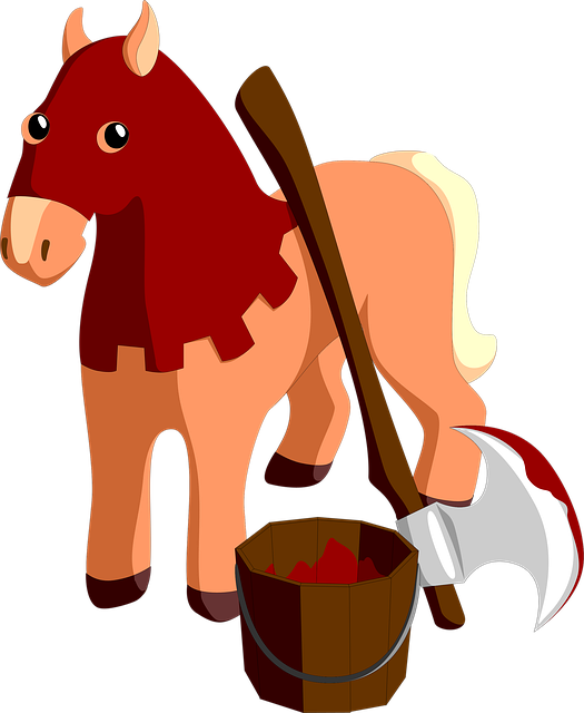 Free download Horse Executioner Medieval -  free illustration to be edited with GIMP free online image editor