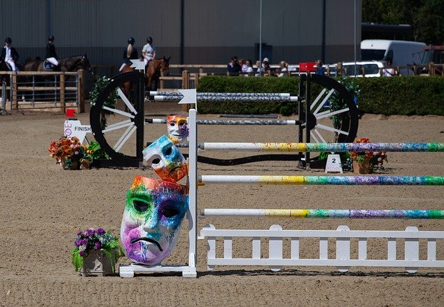 Free download Horse Jump Equestrian -  free photo or picture to be edited with GIMP online image editor