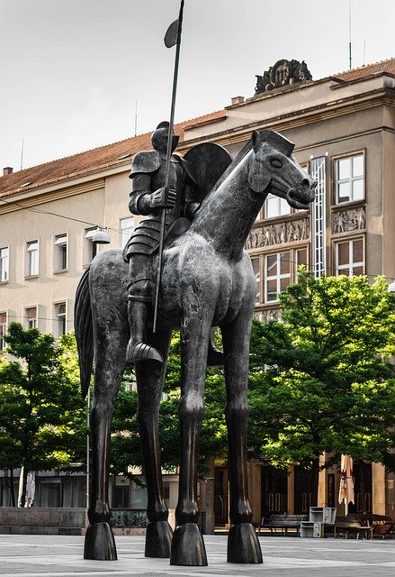 دانلود رایگان Horse Knight Square - عکس یا تصویر رایگان برای ویرایش با ویرایشگر تصویر آنلاین GIMP