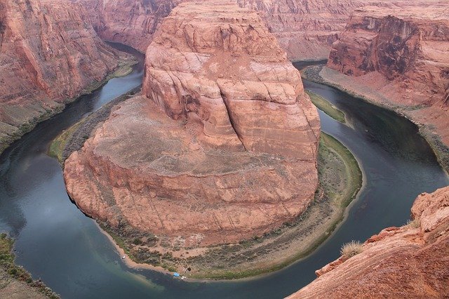 Free download Horseshoe Bend Arizona Colorado -  free photo or picture to be edited with GIMP online image editor