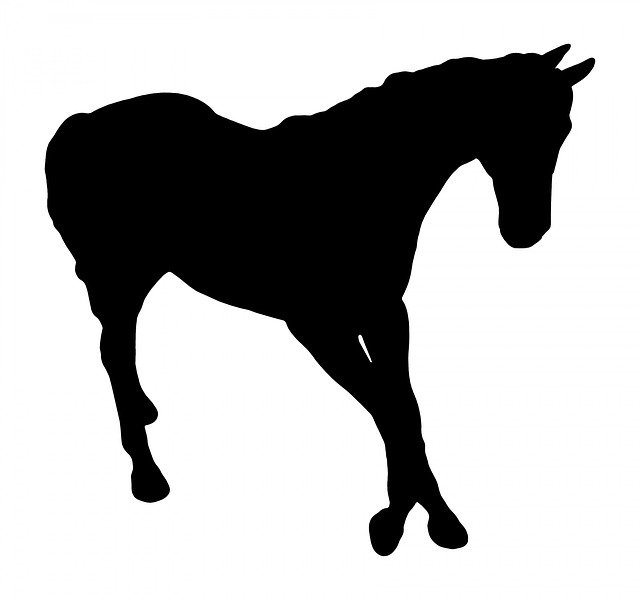 Free download Horse Walking -  free illustration to be edited with GIMP free online image editor