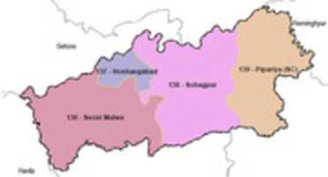 Free download hoshangabad_district_madhya_pradesh_election_2018_map free photo or picture to be edited with GIMP online image editor