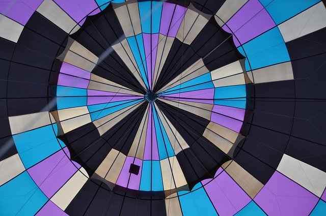 Free download Hot Air Balloon Pattern Colorful -  free photo or picture to be edited with GIMP online image editor