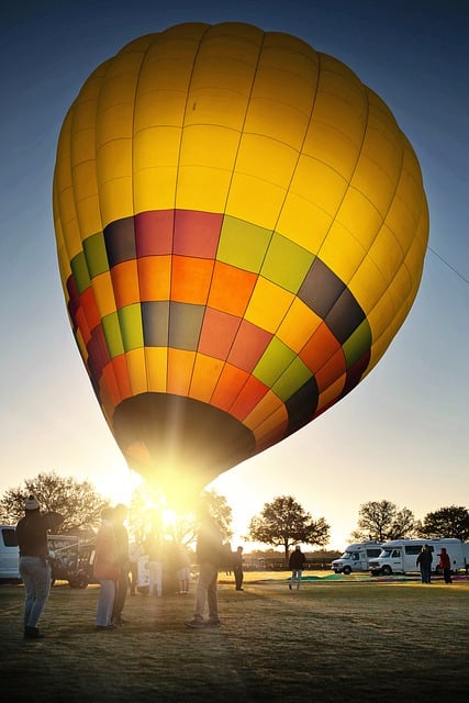Free download hot air balloon sunrise morning free picture to be edited with GIMP free online image editor