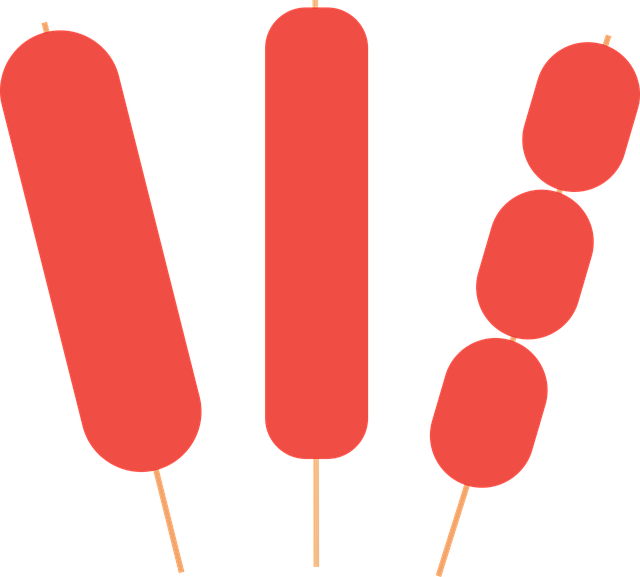 ดาวน์โหลดฟรี Hotdog Hotdogonstick Stick - กราฟิกแบบเวกเตอร์ฟรีบน Pixabay