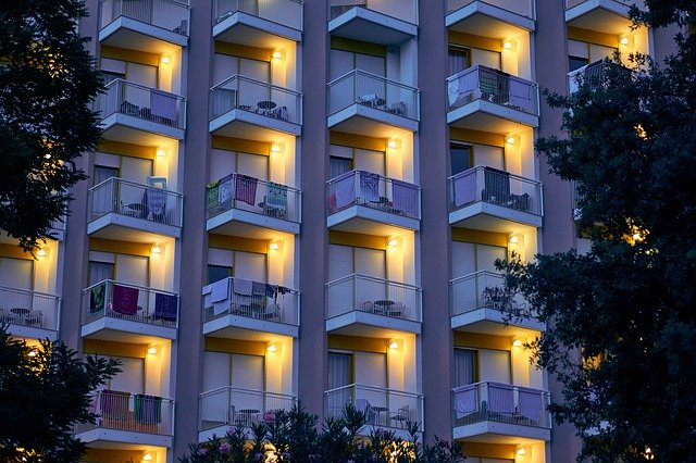 Free download Hotel Balconies Room -  free photo or picture to be edited with GIMP online image editor