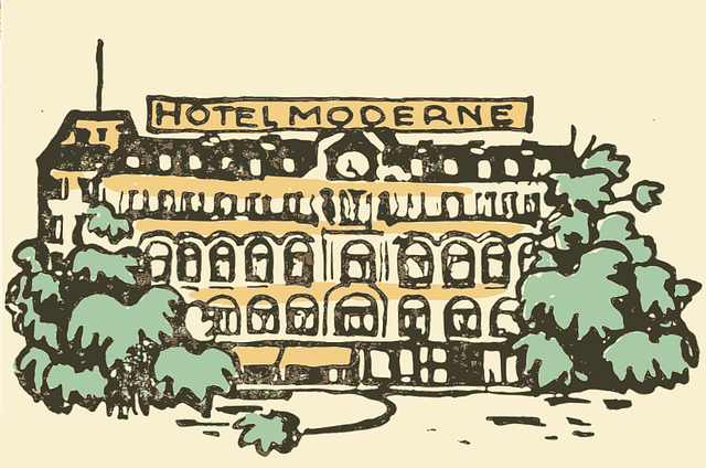 Free download Hotel Paris 1942 - Free vector graphic on Pixabay free illustration to be edited with GIMP free online image editor