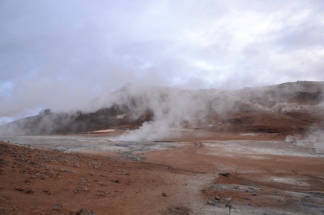 Gratis download Hot Springs Landscape Iceland - gratis foto of afbeelding om te bewerken met GIMP online afbeeldingseditor