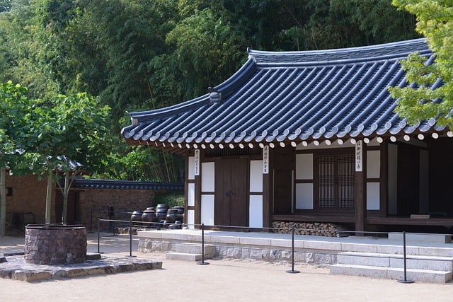 Бесплатно скачать дом Азия Корея туризм бесплатная картинка для редактирования в GIMP бесплатный онлайн-редактор изображений