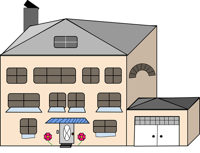 Free download House Building Flower - Free vector graphic on Pixabay free illustration to be edited with GIMP free online image editor
