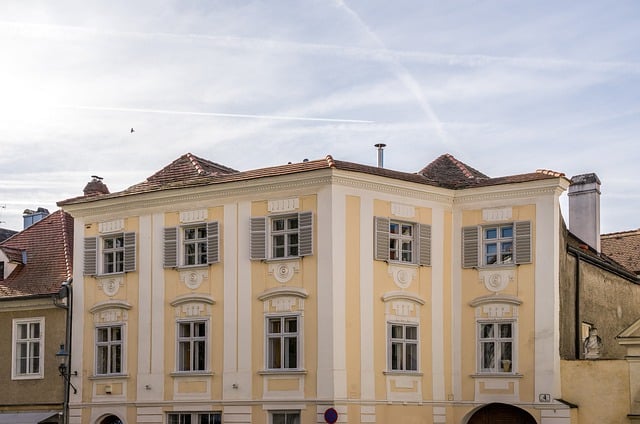 Free download house facade town house free picture to be edited with GIMP free online image editor