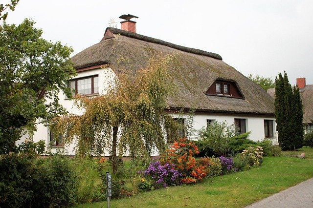 Free download House Hiddensee Vitte Thatched -  free photo or picture to be edited with GIMP online image editor