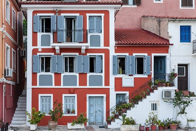 Free picture House Parga Greece -  to be edited by GIMP free image editor by OffiDocs