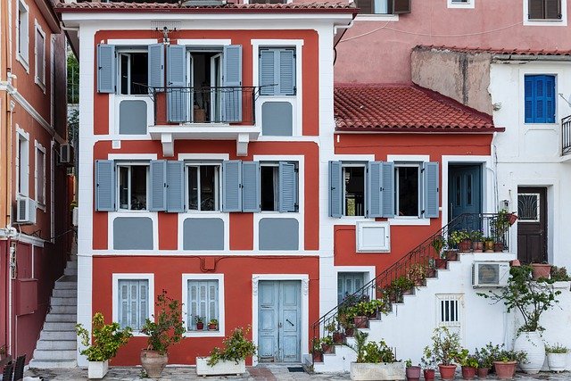 Free download House Parga Greece -  free photo or picture to be edited with GIMP online image editor