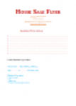 Libreng pag-download ng House Sale Flyer DOC, XLS o PPT na template na libreng i-edit gamit ang LibreOffice online o OpenOffice Desktop online