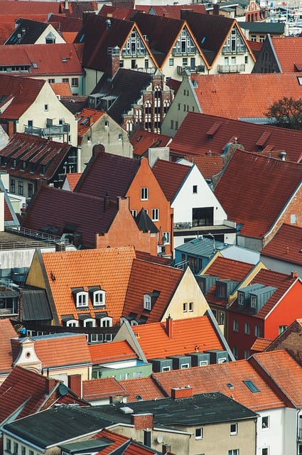 Free download houses bird s eye view roofs city free picture to be edited with GIMP free online image editor
